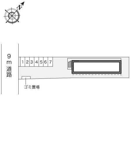 ★手数料０円★八王子市滝山町　月極駐車場（LP）